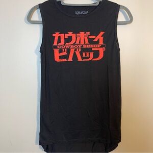 Cowboy Bebop Black Sleeveless Top